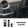 Декоративная панель с кнопками стеклоподъемника для окна автомобиля, накладки, рамки для Ford F150 15-20