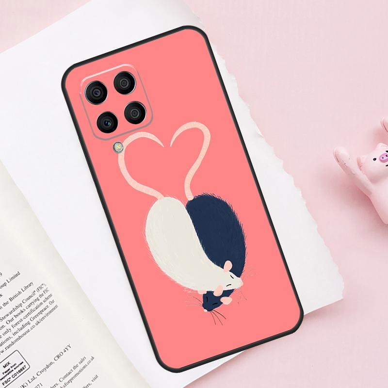 Мышь Крыса Для Samsung Galaxy M23 M33 M53 M13 M11 M51 M14 M34 M54 M20 M30s M12 M52 M15 M55 M32 Чехол