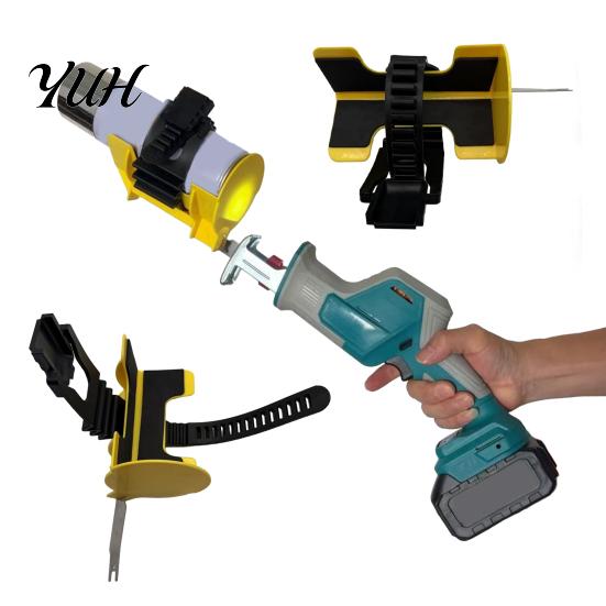 Reciprocating Saw Paint Mixer Can Shaker for Saws, Tool with Heavy Duty Adjustable Strap, Fits 2-4 Inches Spray Cans, Jars & Bottles