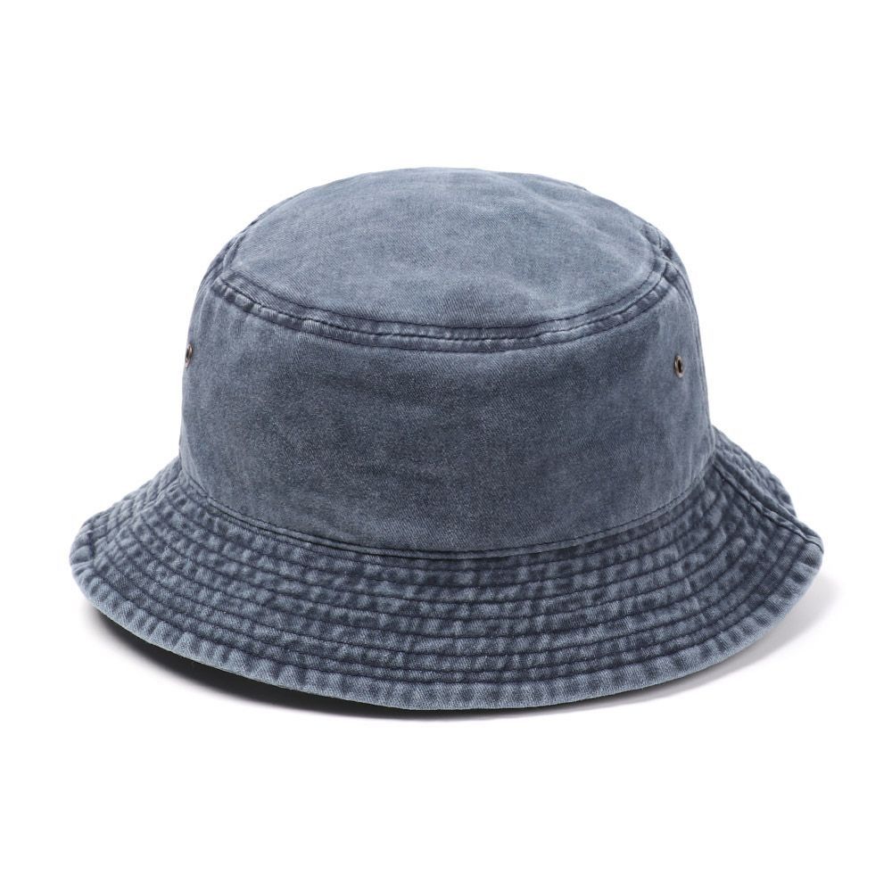 Kids Girls Boys Casual Washed Denim Wide Brim Beach Fishing Cap Bucket Hat Sun Hat Fisherman Cap