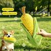 Sounding Dog Plush Chew Toy Simulated Corn Squeaky Puppy Toy Chew Squeak Toy  Training Toy