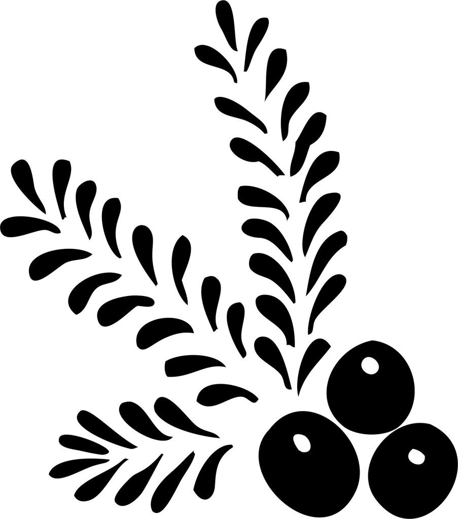 Printtoo Olive & Leaves Design Diary Card Коричневый квадратный деревянный резиновый штамп-2 x 2