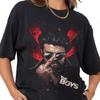 Unisex T-shirt with Butcher Print from The Boys, New, Shiny Summer 2026 Collection, Men's Clothing, Women's Fashion, Y2k T-shirt, Cotton.