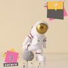 Купон на скидку 800 иен Фигурка космонавта Смола Луна Модель инопланетянина Украшение Космический интерьер Фигурка Вечеринка Столовая Спальня товары Топпер для торта Стол Дом