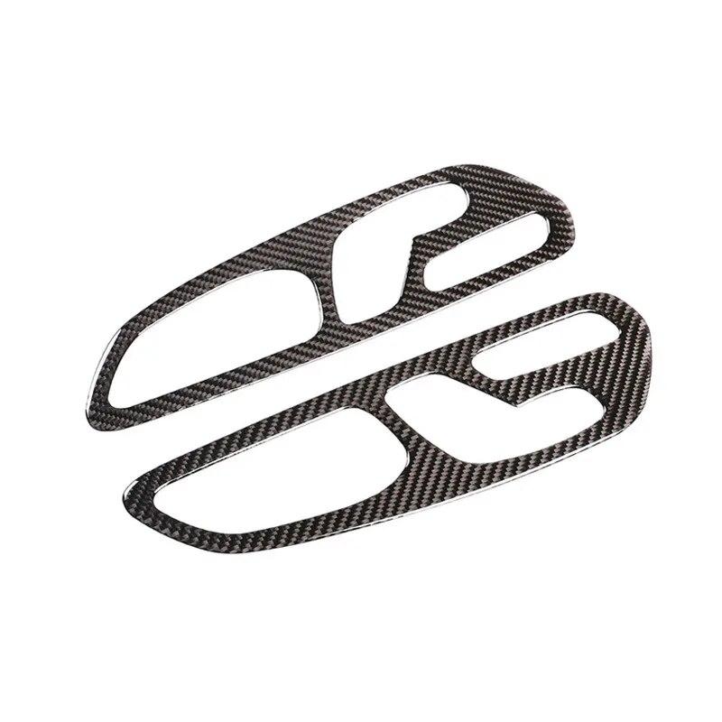 ABS Carbon Fiber Interior Moulding Trim Window Glass Lift Switch Sequins Frame For Mercedes Benz V Class W447 V260 2015-