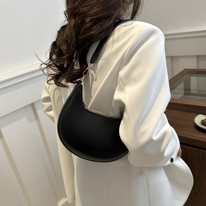 Yogodlns Новая модная высококачественная бейсбольная сумка в форме луны, демонстрирующая роскошную женскую сумку на одно плечо, сумка-хобо через подмышку