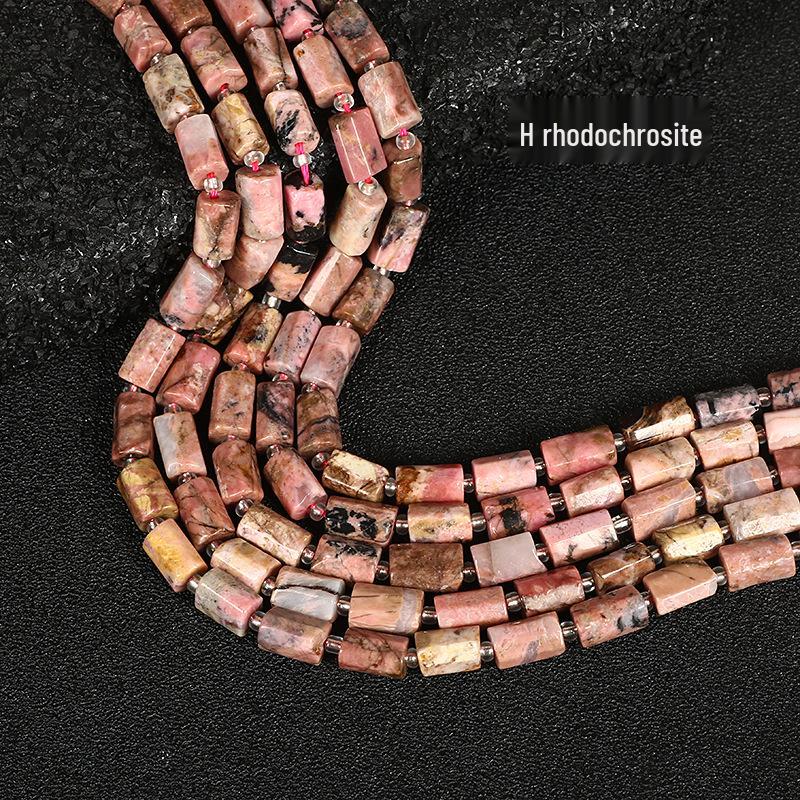 8x11мм Желтый Цитрин и Кунцит Аквамарин Столбики - Африканский Сосновый Бочонок