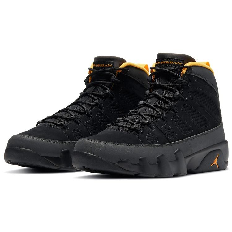 Air Jordan 9 Retro  'Black Dark Charcoal University Gold' Men's CT8019-070