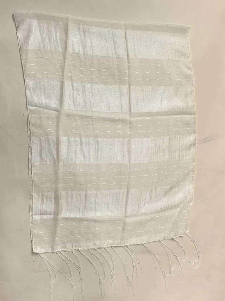 Новый Однотонный Красный Флаг Полосатый Ручной Работы Длинный Шарф-Шаль с Бахромой