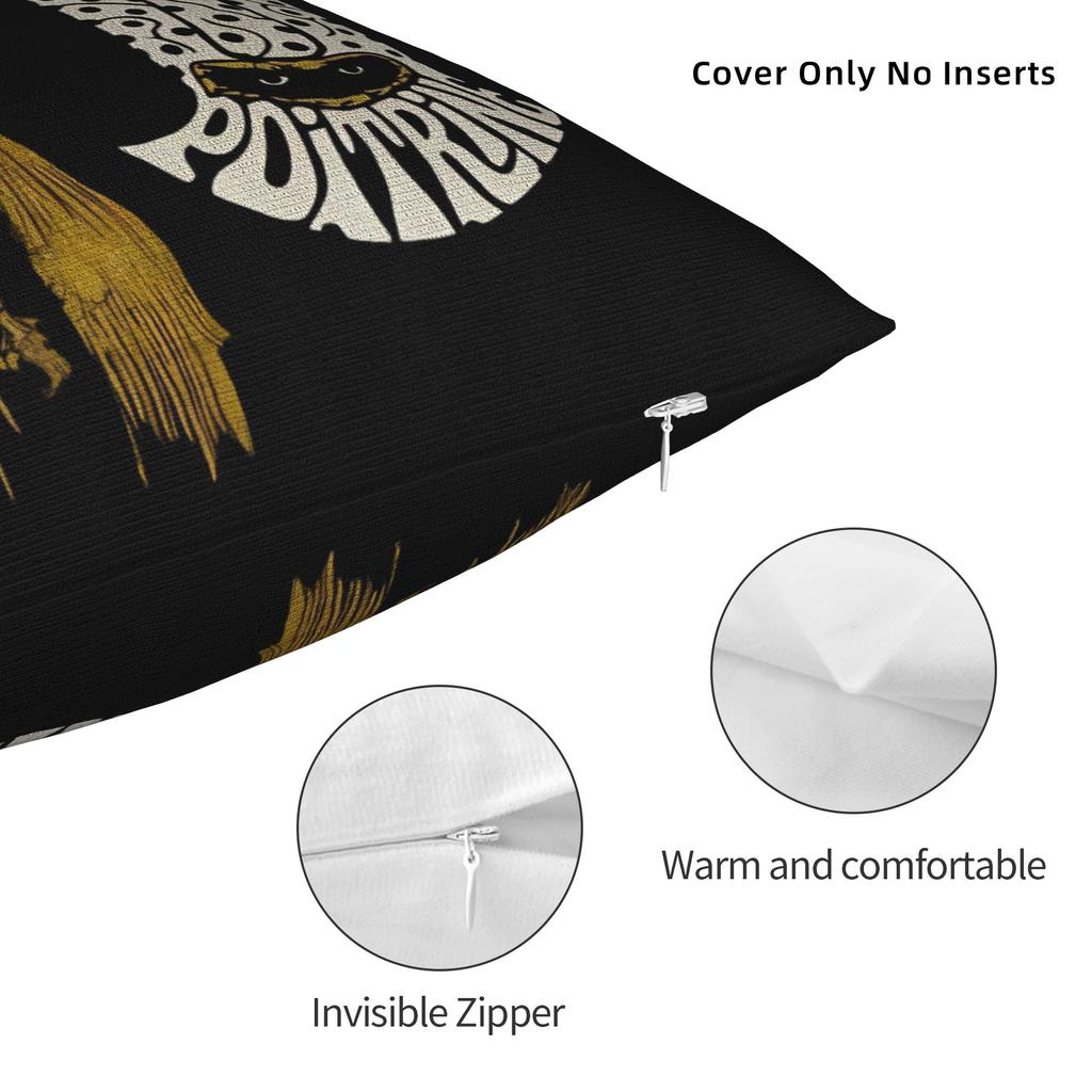 Decorative Pillowcases Angine De Poitrine Rock Band Merch Living Room Pillow Case Cover Zippered Multi Size