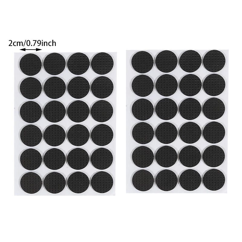 12/30/48PCS Non Slip Furniture Pads Self Adhesive Furniture Grippers Chair Leg Pads Floor Protectors