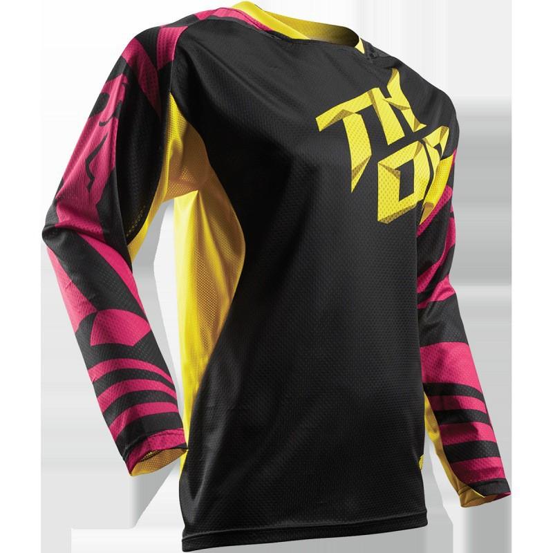 Mens Mountain Bike Cycling Jersey Quick-Dry Off-Road Trail Riding Apparel Outdoor Sport Wear