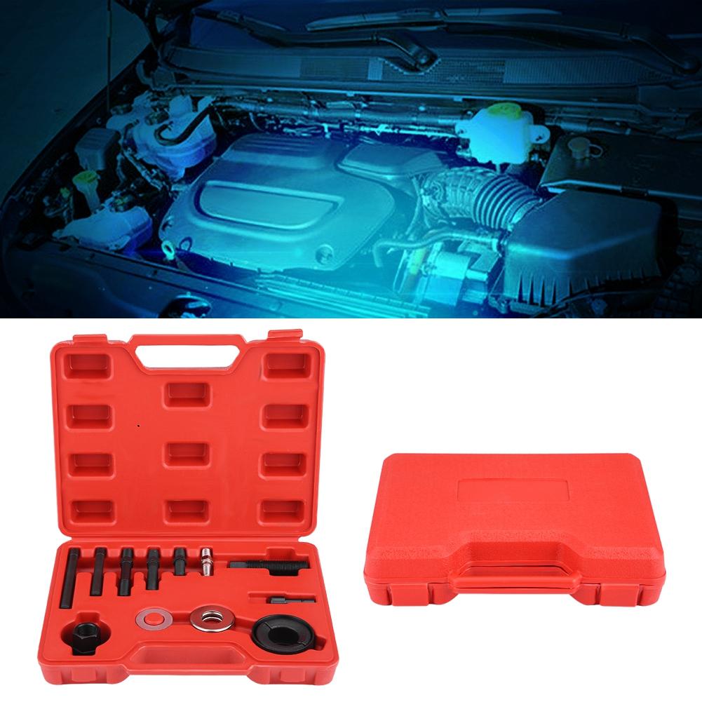 12pc Pulley Puller Remover Installer Set for GM Chrysler Ford Power Steering Alternators