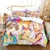3d Аниме Idolmaster SideM Постельный комплект Пододеяльник Набор для кровати Покрывало Наволочка Одеяло Размер кинг Квин Мальчики Взрослый Постельный комплект