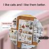 Книга стикеров с высечкой Японские стили Стикер для ноутбука Стикер в подарок Ретро Канцелярский стикер Декоративный стикер
