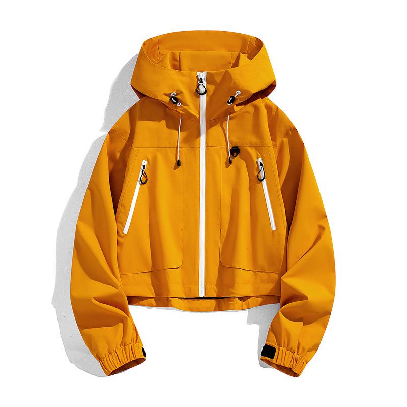 Женская ветрозащитная куртка Woodpecker - Весна/Осень 2025, Водонепроницаемая, в уличном альпинистском стиле, для пар.