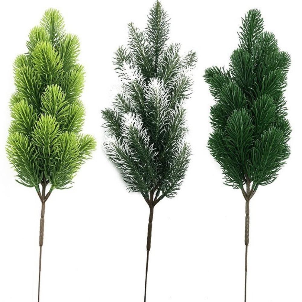 Artificial PE Fake Pine Twigs Christmas Tree Simulation Pine Artificial Pine Branches Gift