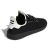 Pharrell Williams x adidas Tennis Hu Черно-белые Мужские Кроссовки Core-Black Off-White Light-Grey GZ3927