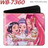 K-Pop Demon Hunters Wallet PU Leather Bifold Short Anime Purse for Women Girls