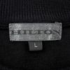 HILTON Excellent condition crew neck short sleeve knit top for men, black, size L, 652036 tops L blackUsed