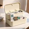 Держатель-органайзер для макияжа, косметическая витрина, коробка для хранения средств по уходу за кожей, многофункциональный стол