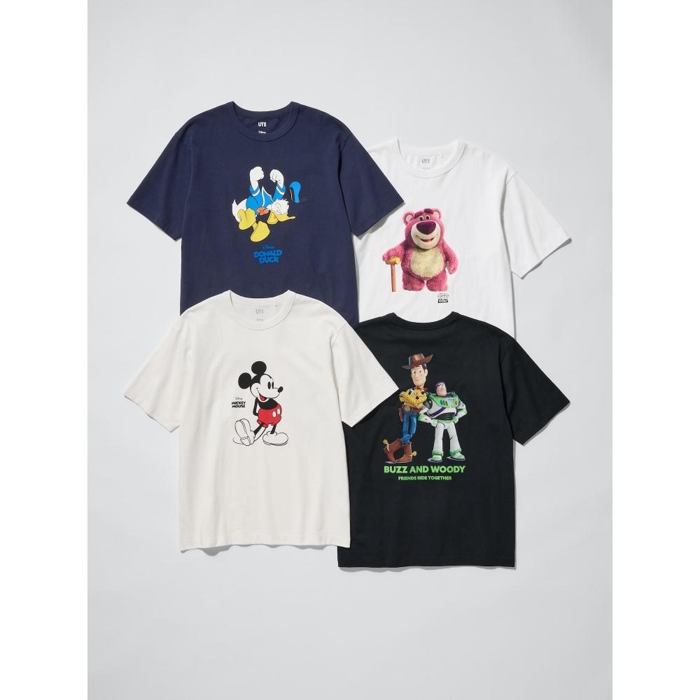 Uniqlo Япония Магия Для Всех Икон Ut Свободный Крой