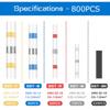 800/400/50 шт. термоусадочная стыковая водонепроницаемая пайка уплотнительная проволока кабель сращивание клемм комплект обжимные клеммы электрические с термофеном