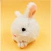 1 шт. Мини кролик плюшевые игрушки брелок прекрасный плюшевый кролик телефон сумка кулон мультфильм животное плюшевый маленький кулон для девочки 7 см