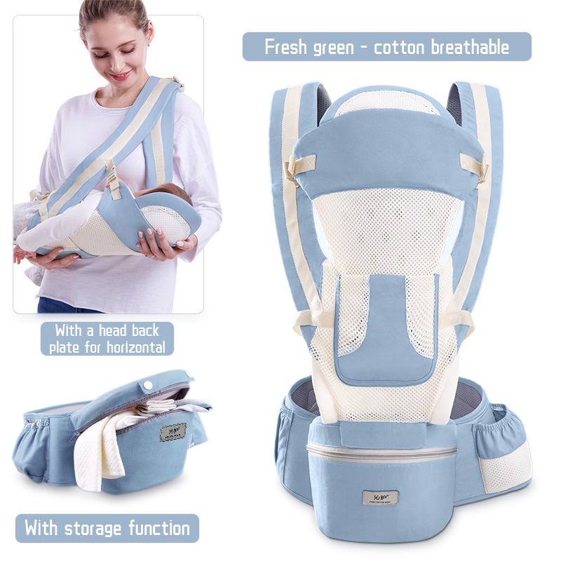 Рюкзак-кенгуру для новорожденных, безопасный, дышащий, эргономичный, регулируемый, слинг-рюкзак, PouchA