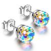 Colorful Crystal Rhinestone Ball Earrings