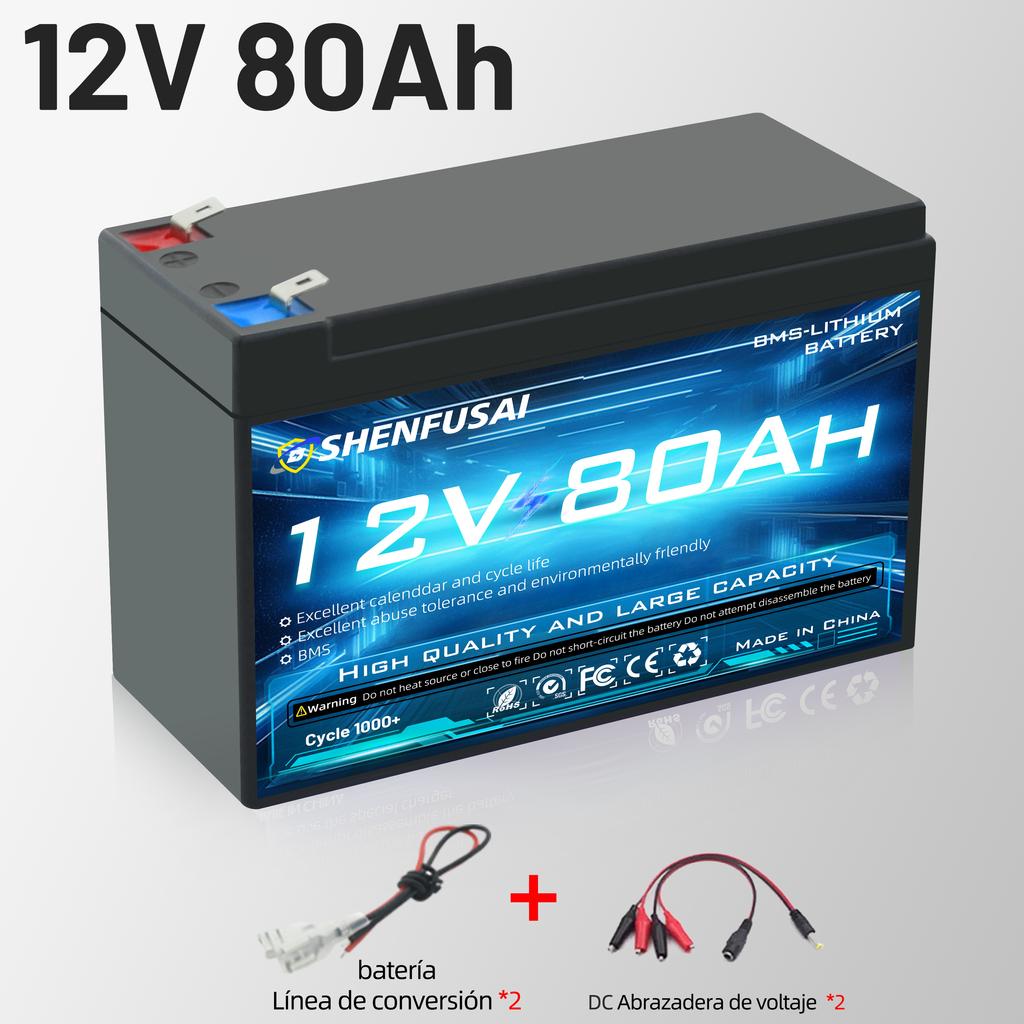 Литий-ионный аккумулятор 18650, встроенный 12 В 100 Ач/80 Ач BMS 30A для аварийного освещения электромобиля, аккумулятор для игрушечного автомобиля