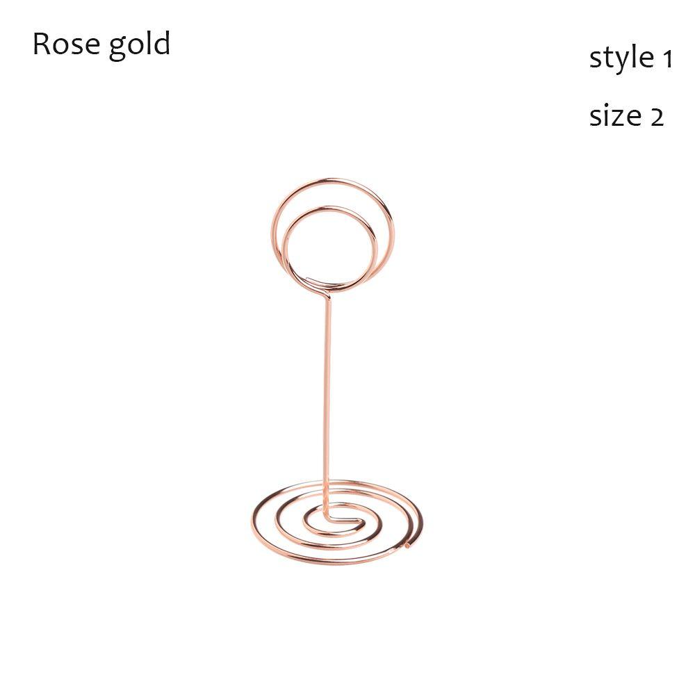 Принадлежности Зажим для бумаги Украшение рабочего стола Место Зажимы для карт Подставка для фотографий Зажимы Держатель для номеров стола