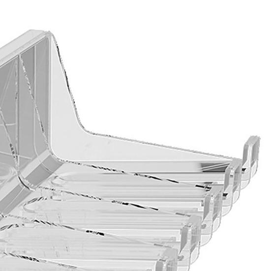 1/2 шт. Стеллаж для хранения Подвесной настенный органайзер Большой вместимости Пакеты для соуса Бутылки для приправ Прозрачная рама Экономия места Кухонная полка