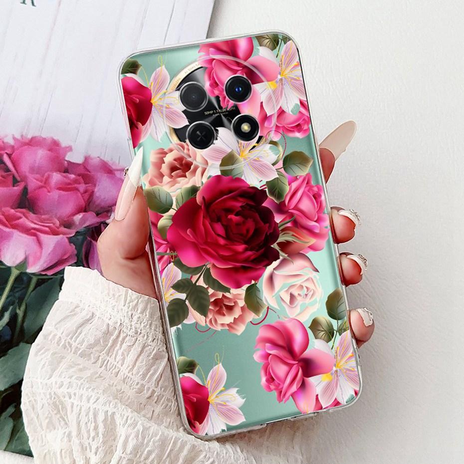 Cute Painting Phone Case For Huawei Nova Y91 Y90 Soft Silicone TPU Back Cover For Huawei NovaY90 NovaY91 Cases Bumpers