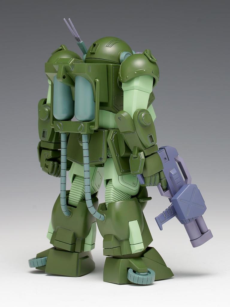 Wave Armored Trooper Votoms Mercy Dog ST Edition Scale Plastic Model Approximately 12cm 1/35 Pre-Colored Kit, Tall, BK-217