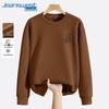 Jeanswest Men's Heavyweight Waffle Knit Pullover Sweatshirt