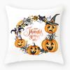 Home Products New Halloween Pillow Cover Nordic Letters Linen Sofa Cushion Office Cushion Cover