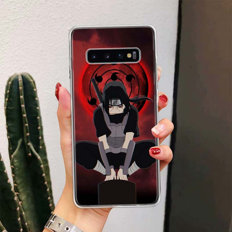 Наруто Учиха Итачи для Samsung Galaxy S10 Plus S20 FE S21 S22 Ultra чехол для телефона S10E S8 S9 + S7 Edge J4 корпус в виде ракушки