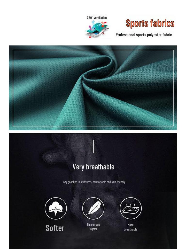 Унисекс спортивный костюм 2023: Дышащая быстросохнущая одежда для фитнеса и бега