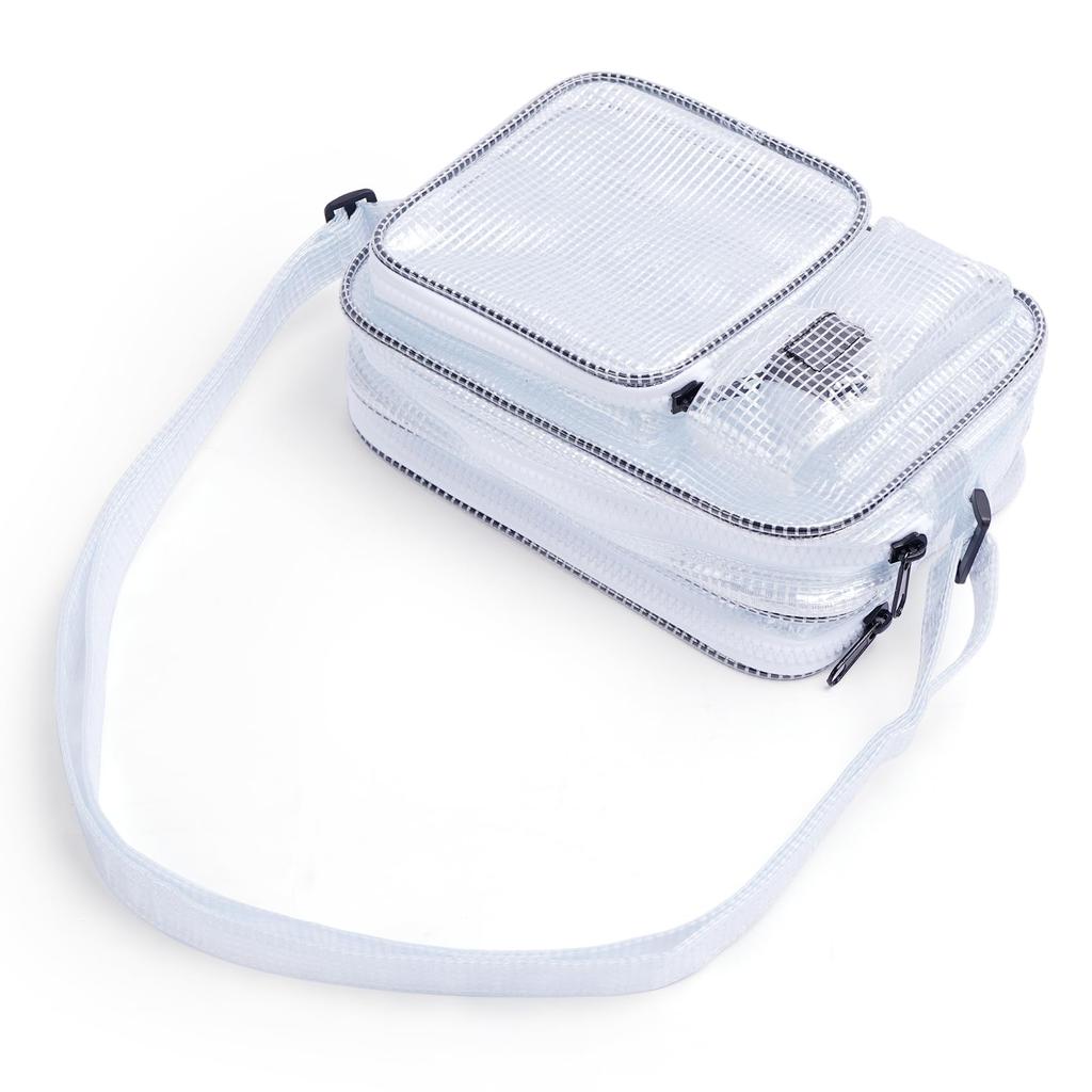 Shoulder Clean Engineer Clean Contents Work X 13 X [NOTAG] Bag, Transparent, Anti-static, Bag, Bag, Waterproof, PVC, Room, Visible, Work,