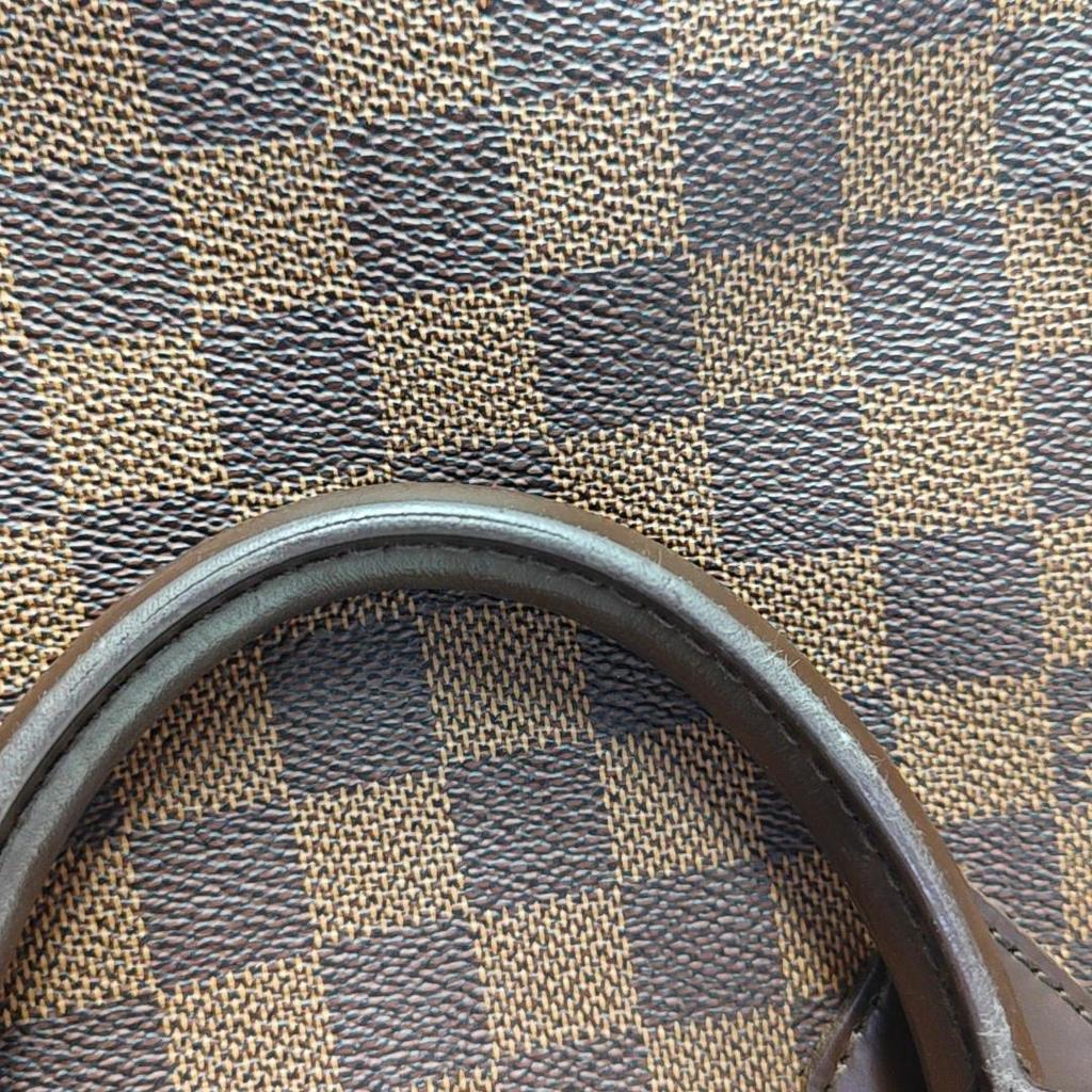 [Pre-Owned] Speedy 30 Checkered Zipper Closure Coated Canvas With Leather Trim Handbag - Good #1AYVPJP