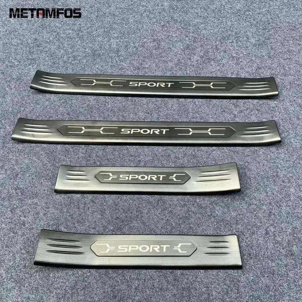 For Toyota Rav4 Rav 4 - 2024 2025 Exterior Door Sill Scuff Plate Welcome Pedal Entry Guard Accessories Car Styling