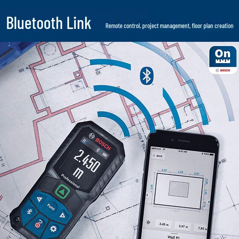 Bosch GLM 50-27 CG Green Laser Measure CN plug (adapter included)