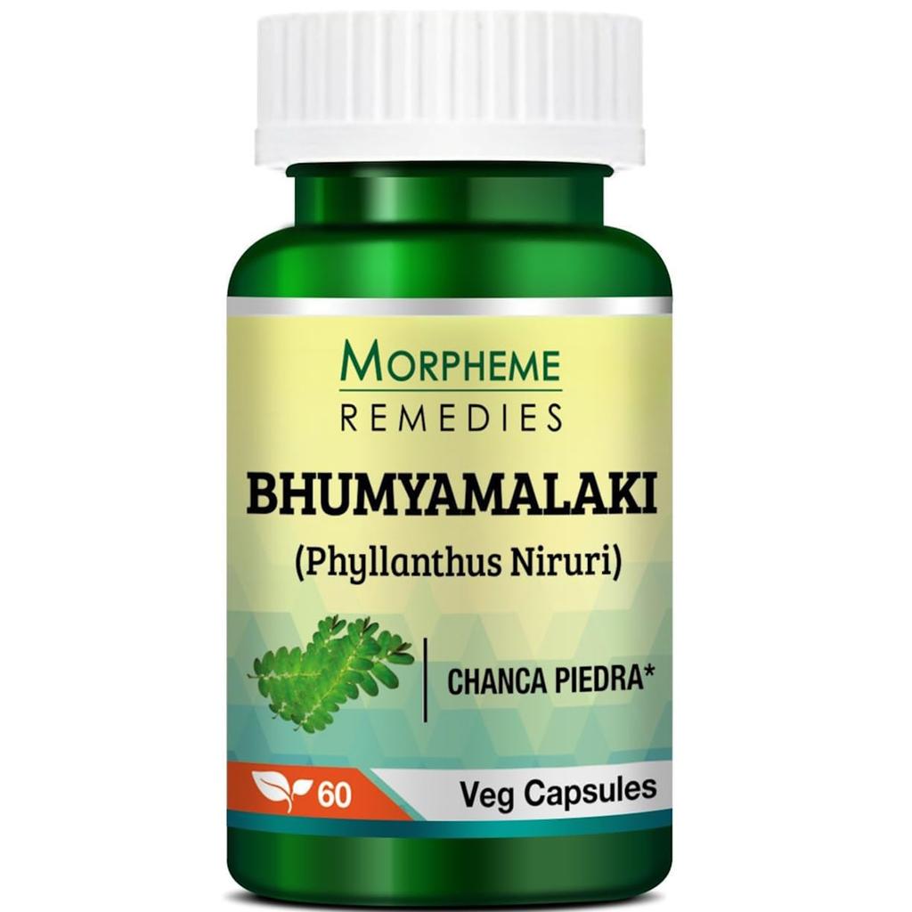 Morpheme Remedies Phyllanthus Niruri Bhumyamlaki 500 мг - 60 растительных капсул