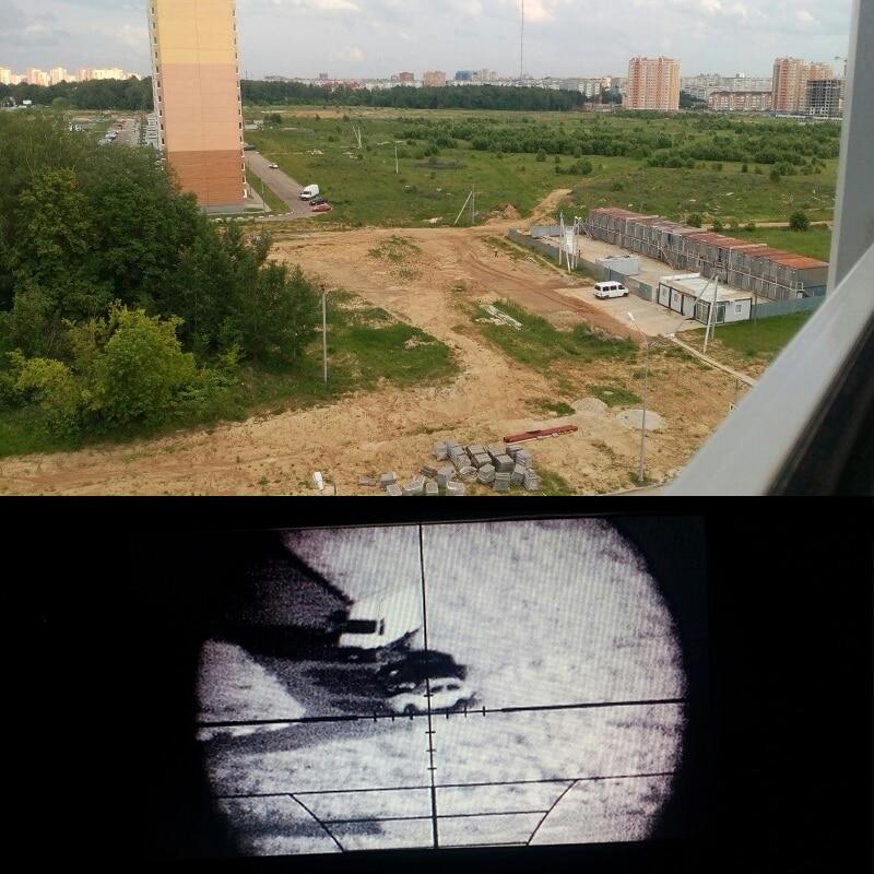 Tactical 850nm Infrared LED IR Night Vision Riflescope Hunting Scopes Optics Sight Waterproof