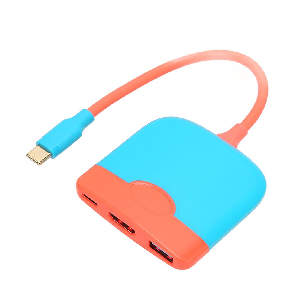 3-в-1 USB C на HD Multimedia Interface Адаптер USB C на USB C USB3.0 Многопортовый Адаптер Совместимый для Устройств Type C