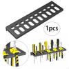 Screwdriver Organizer Pliers Storage Rack Utility Shelf Wall Mounted Multifunctional Space Saving
