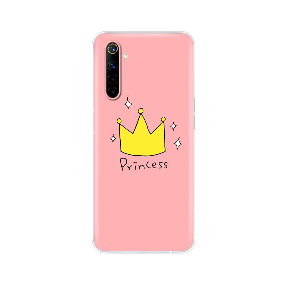 Для Realme 6 Pro 6s силиконовый чехол из мягкого ТПУ на заднюю панель телефона для OPPO Realme6 6Pro Realme6S чехол-бампер полный защитный чехол на 360°