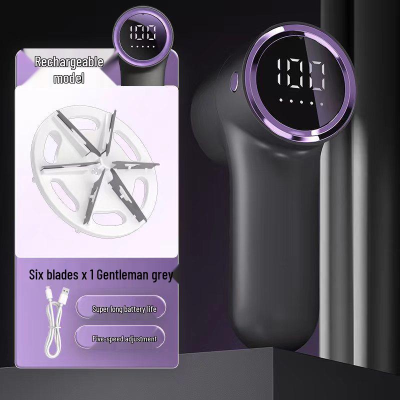 Умный цифровой пуходер 25 лет с шестью большими лезвиями