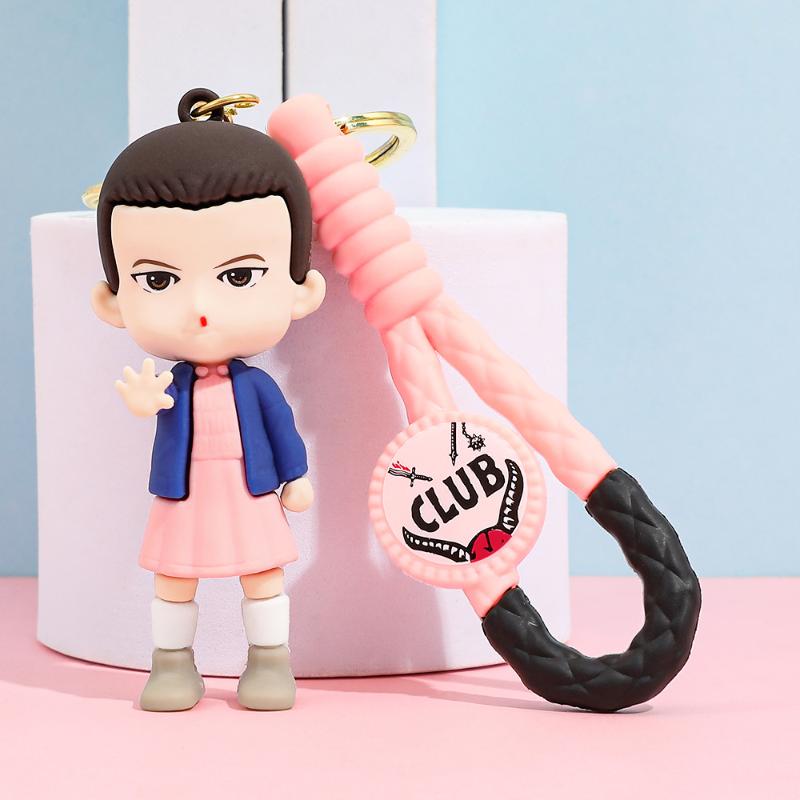 Очень странные дела Мультяшный кулон Хищное растение Подвеска для рюкзака Украшение для вечеринки Подарок для повседневного использования